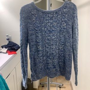 GAP | Blue w/ White Knitted Sweater | Size: M